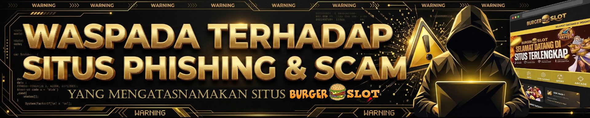 Waspada Phising Situs BURGERSLOT